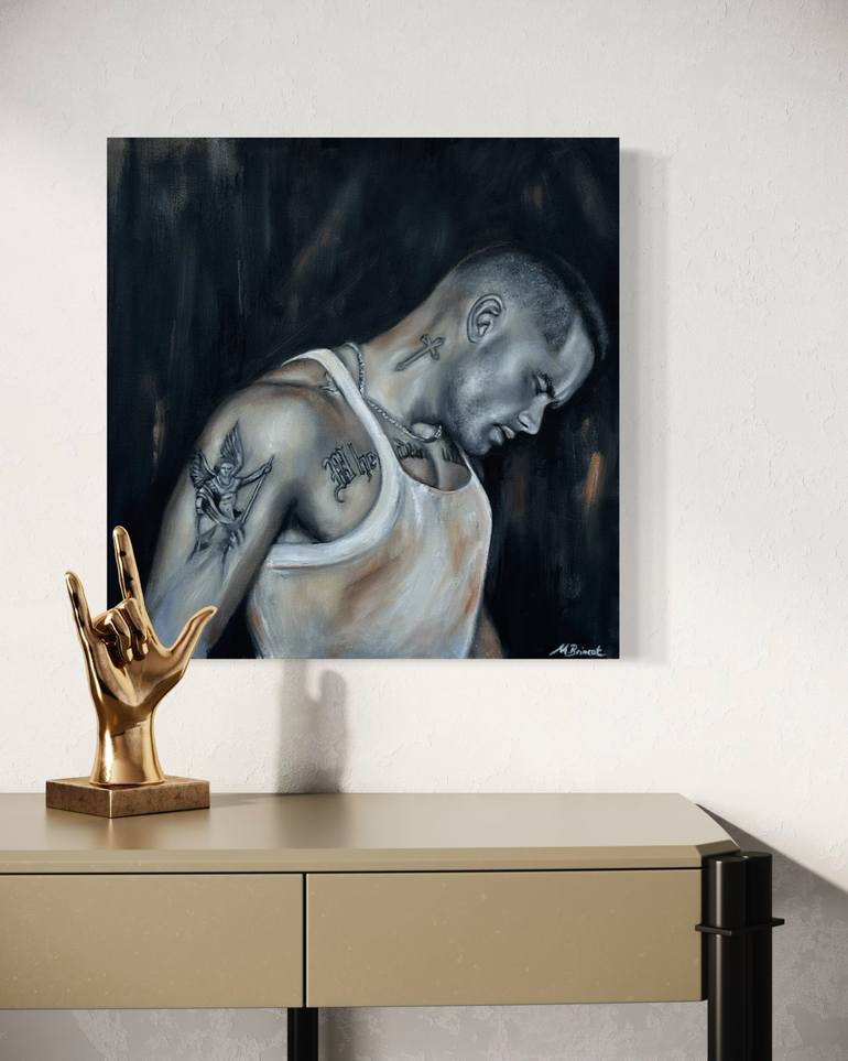 Original Abstract People Painting by Melisså Brincåt