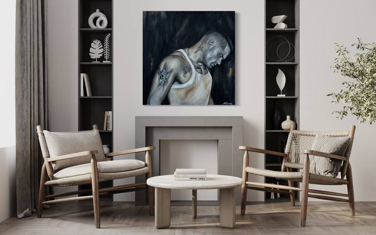 Original Abstract People Painting by Melisså Brincåt