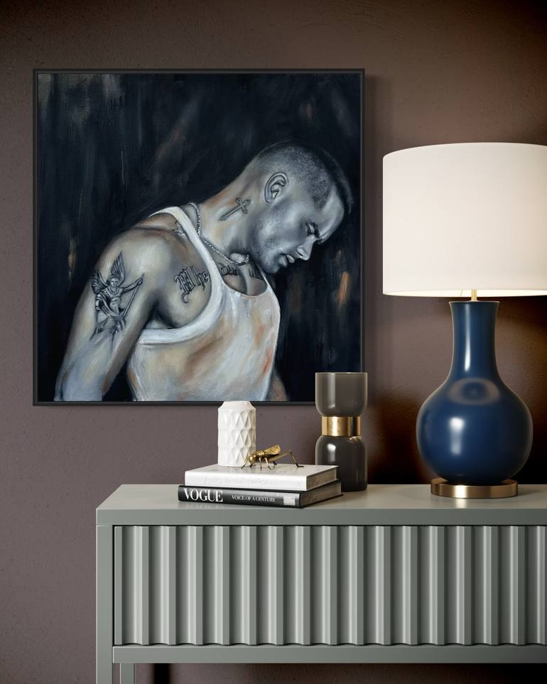 Original Abstract People Painting by Melisså Brincåt
