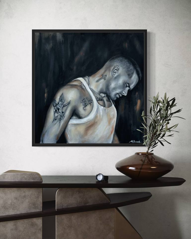 Original Abstract People Painting by Melisså Brincåt