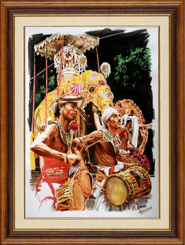 Original Culture Paintings by Gamini Abeykoon