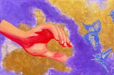 Original Conceptual Politics Mixed Media by Cyril Emmanuel