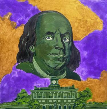 Original Contemporary Politics Mixed Media by Cyril Emmanuel