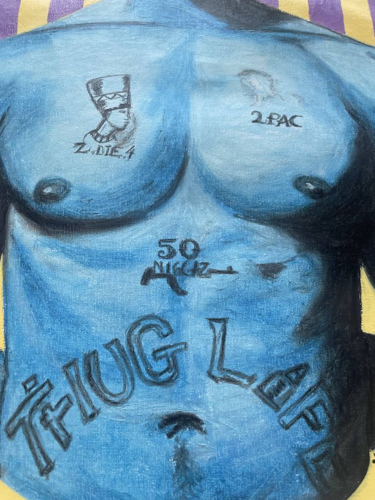 Original Figurative Body Painting by Cyril Emmanuel