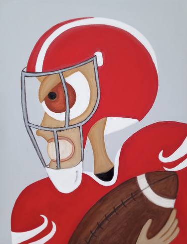 Original Contemporary Sports Painting by Maria Lica
