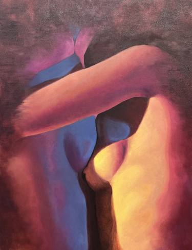 Original Expressionism Erotic Paintings by Estefania Sol Pocovi