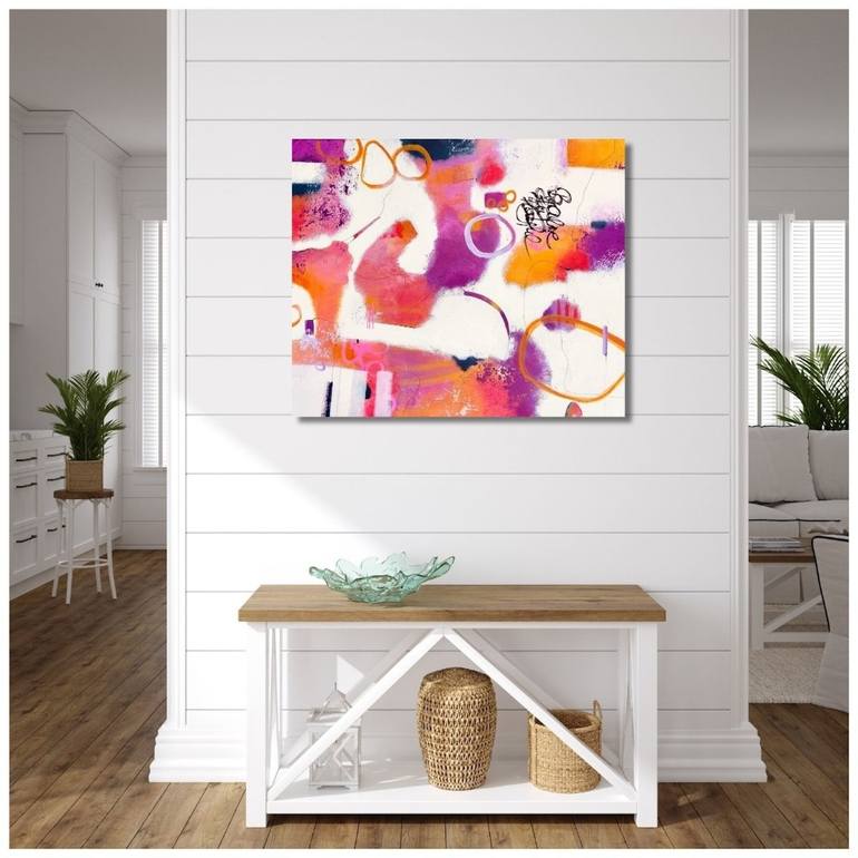 Original Abstract Painting by Isa Dor