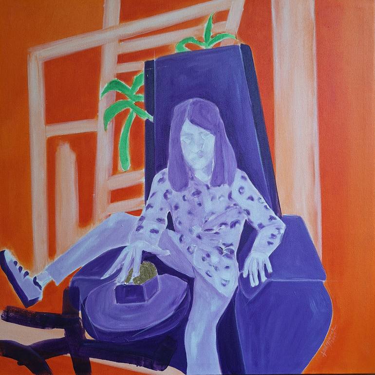 Original Conceptual People Paintings by Jed Gjerek
