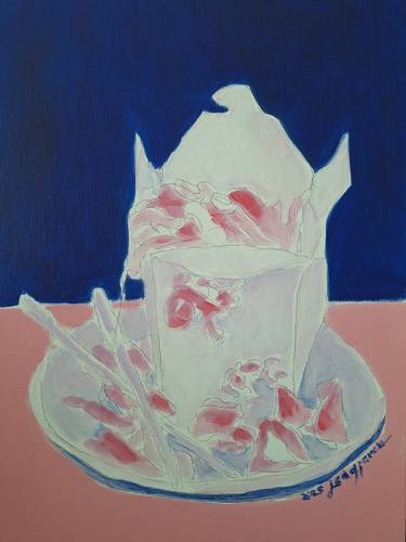 Original Conceptual Food & Drink Painting by Jed Gjerek