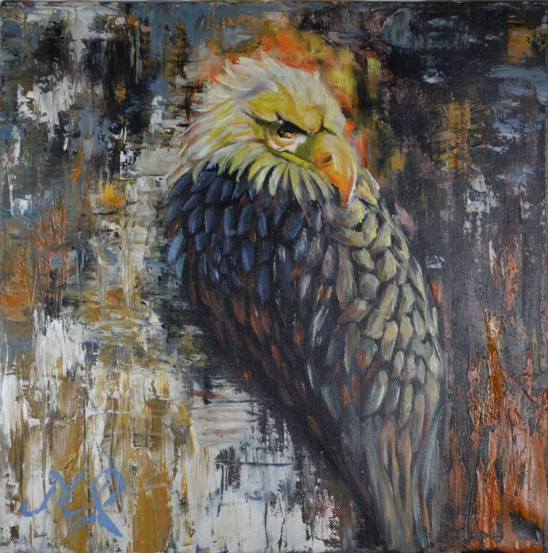 Original Contemporary Abstract Paintings by Monica Dandulova
