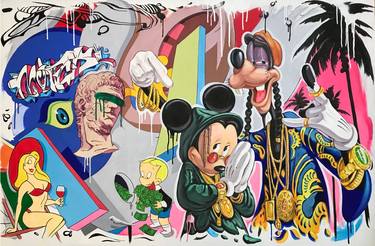 Original Pop Art Pop Culture/Celebrity Paintings by M Houvv