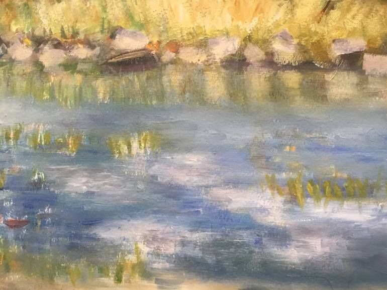 Original Abstract Water Paintings by Stevie Coates