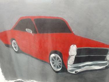 Print of Pop Art Car Paintings by Kenidy Santos Oliveira