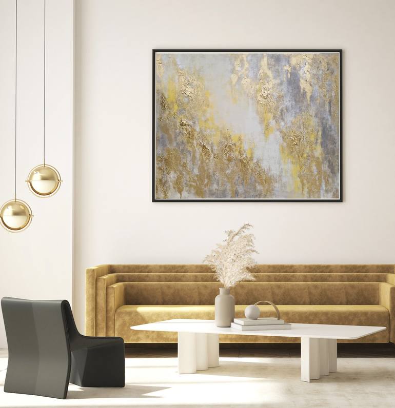 Original Contemporary Abstract Painting by TATIANA KARAPETIAN