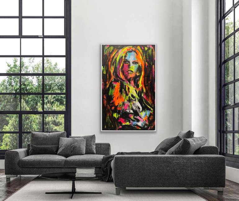Original Pop Art Pop Culture/Celebrity Painting by Michael Dewhirst