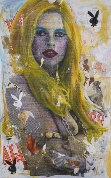 Original Pop Culture/Celebrity Mixed Media by Michael Dewhirst