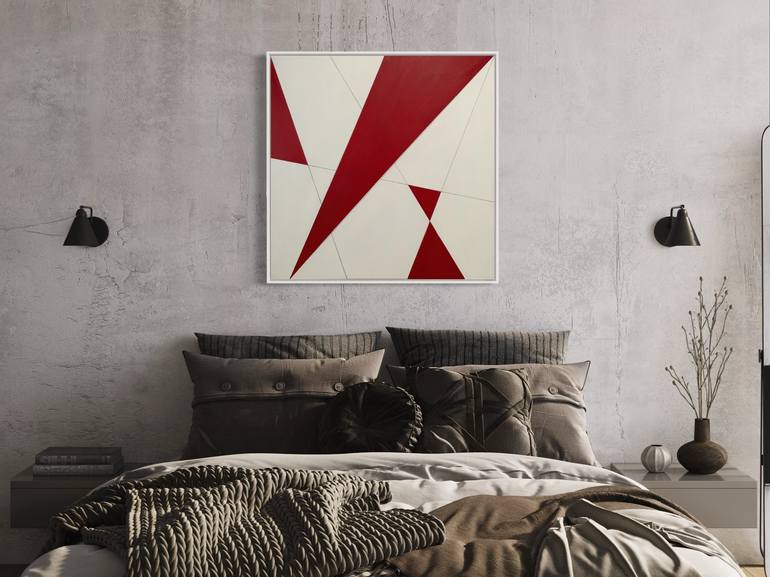 Original Contemporary Geometric Painting by Michael Dewhirst