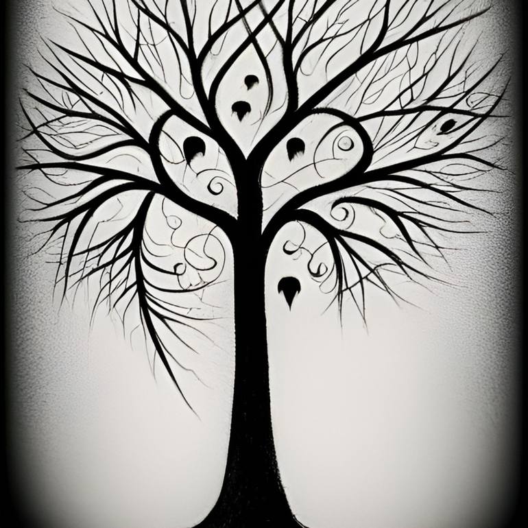 dry love tree - Print