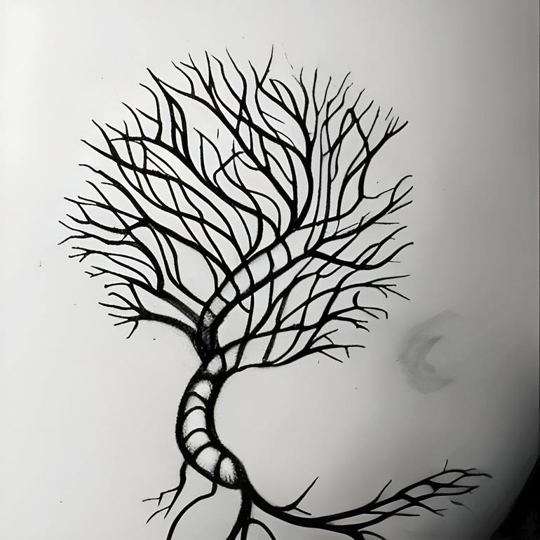 dry bonsai - Print