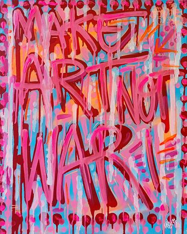 Original Conceptual Typography Paintings by TOSHY 