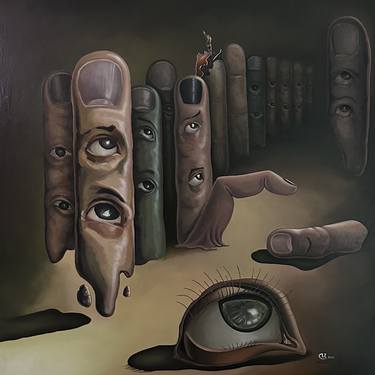 Original Surrealism Fantasy Paintings by Oleg Markov