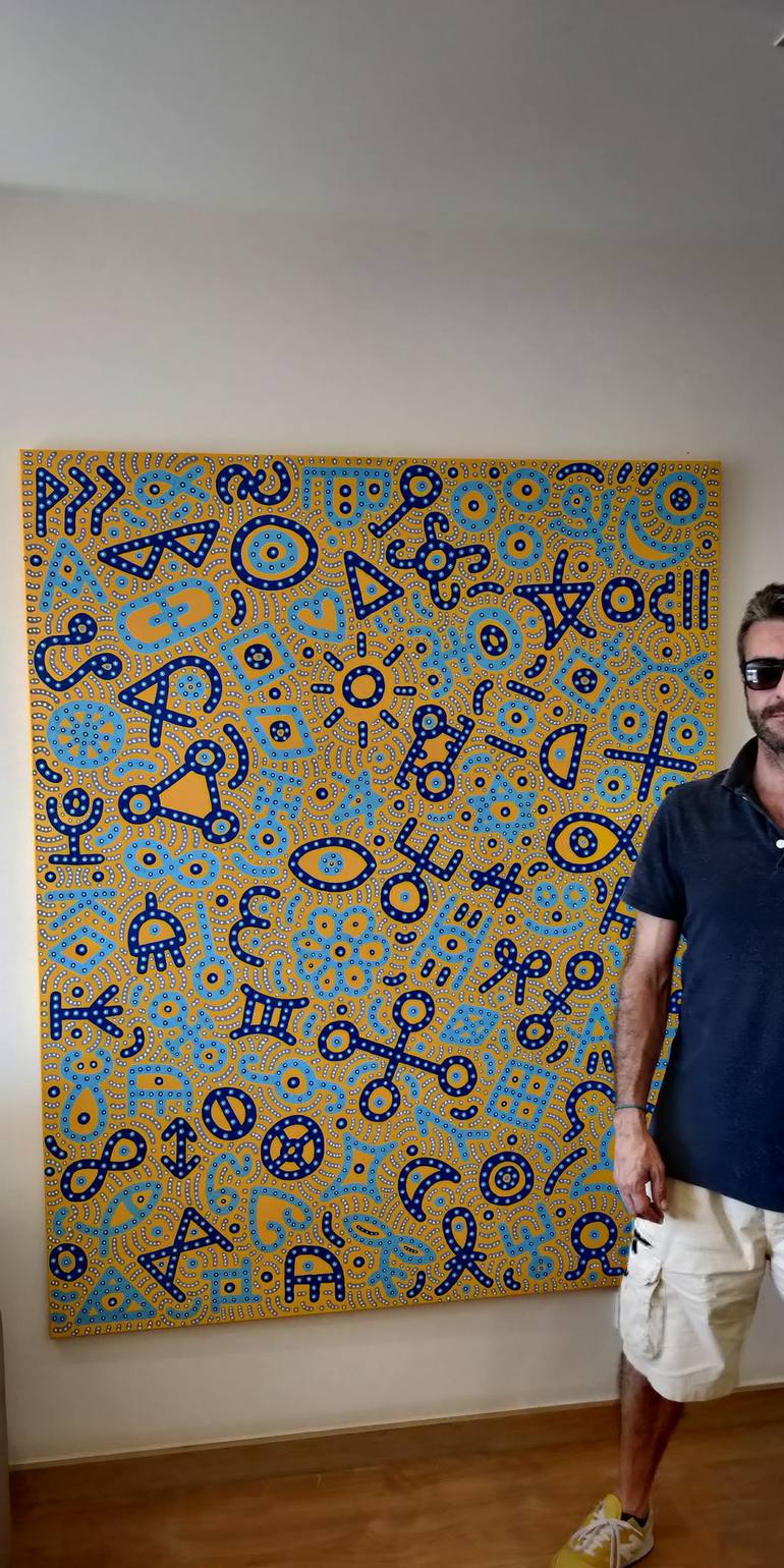 Original Street Art Abstract Painting by João Almeida