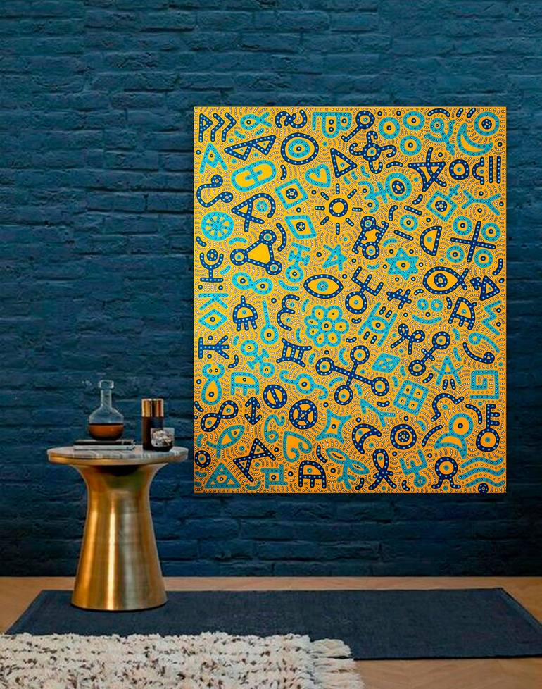 Original Street Art Abstract Painting by João Almeida