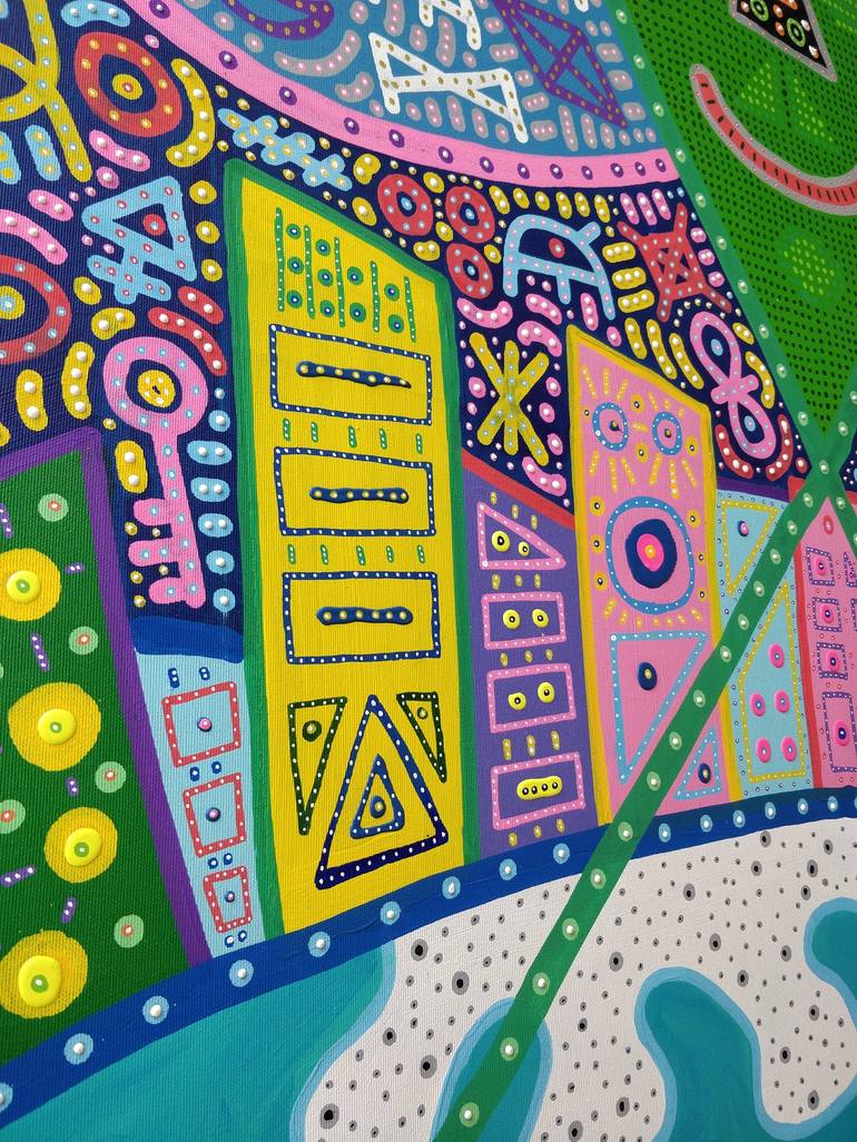 Original Street Art Abstract Painting by João Almeida