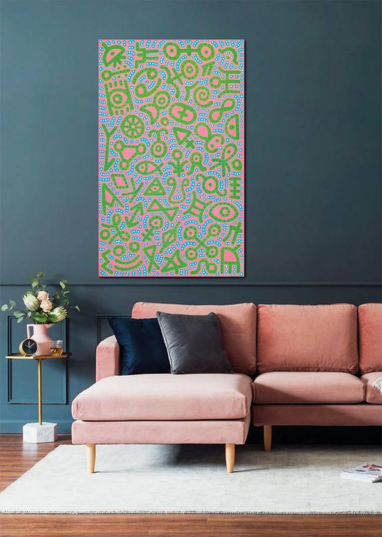 Original Street Art Abstract Painting by João Almeida