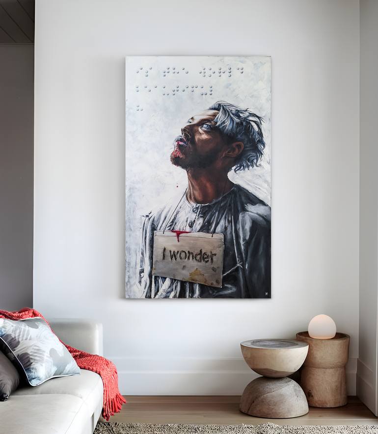 Original Contemporary Men Painting by Eugen Fomenko