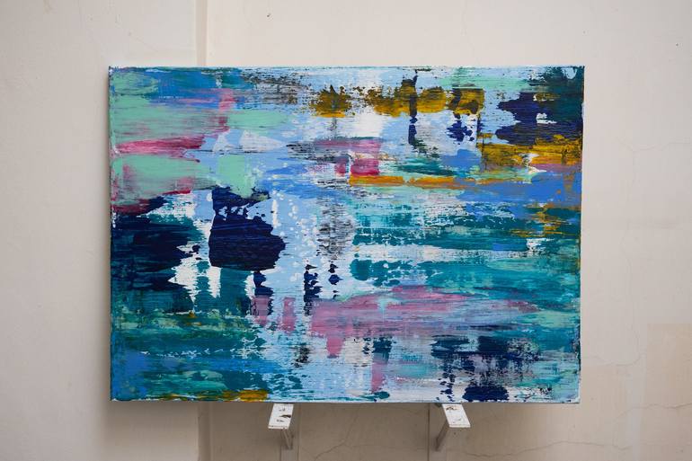 Original Abstract Painting by Elia Omen