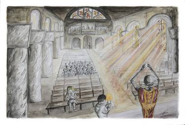 Original Religion Paintings by Thierry Falise