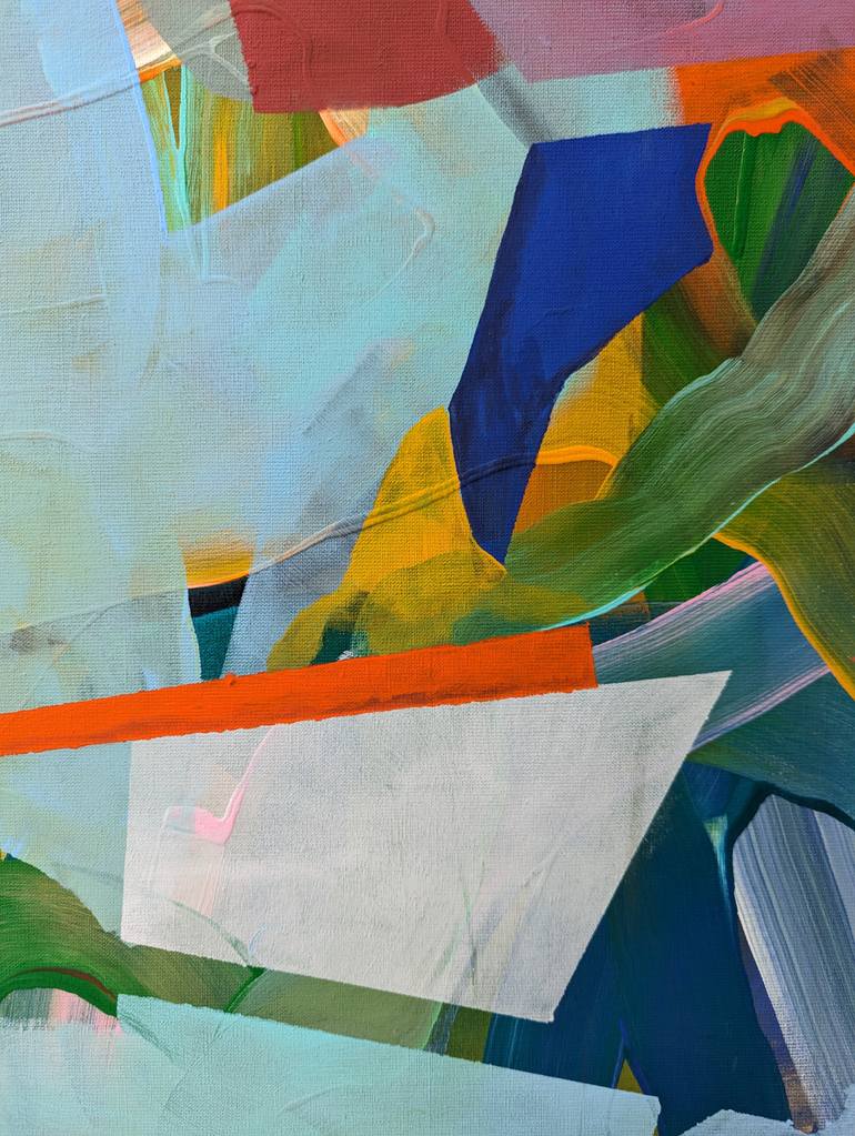 Original Abstract Expressionism Abstract Painting by Yana Romanova