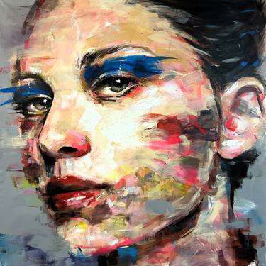 Original Contemporary Portrait Paintings by Paola Geranio