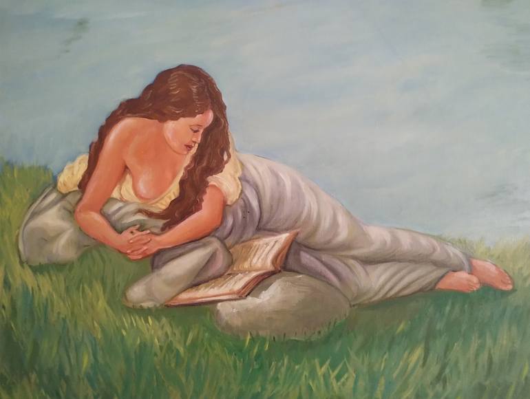 Original Other People Painting by Aleksandra Plevko