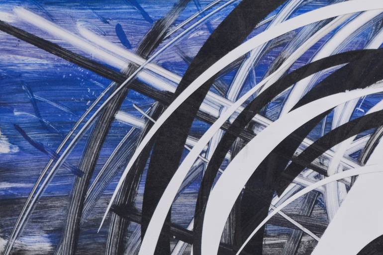 Original Futurism Abstract Mixed Media by Martín Carral