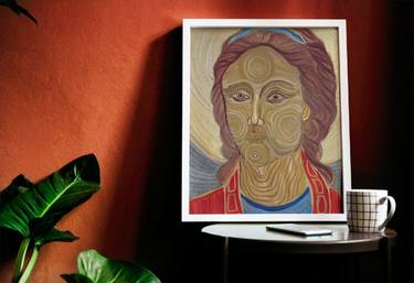 Original Expressionism Religious Paintings by Oleksandra Malyshko