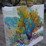 During an art plein air.