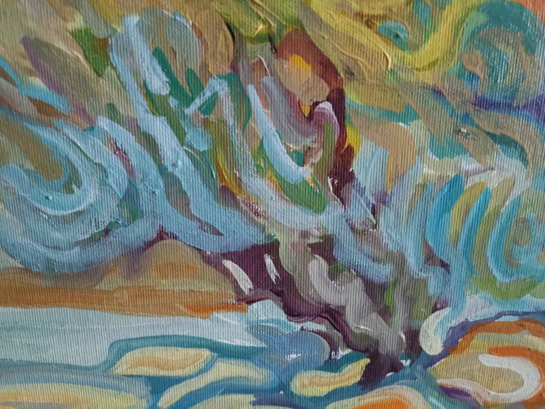 Original Contemporary Landscape Painting by Oleksandra Malyshko