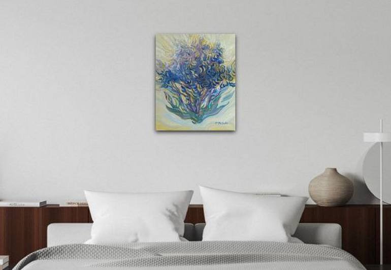 Original Conceptual Floral Painting by Oleksandra Malyshko