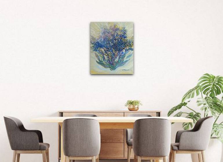 Original Conceptual Floral Painting by Oleksandra Malyshko