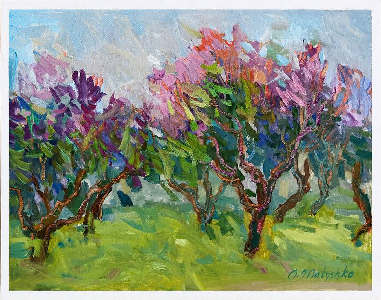 Garden Paintings For Sale | Saatchi Art