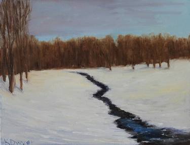 Stream in the Snow Fields thumb