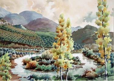 Original Impressionism Landscape Paintings by Rafael Gurrea Sánchez