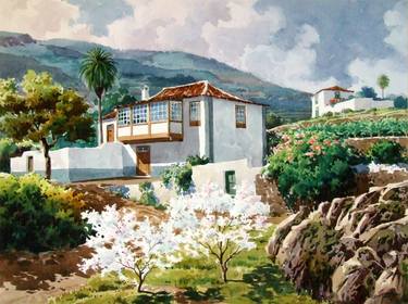 Original Impressionism Home Paintings by Rafael Gurrea Sánchez