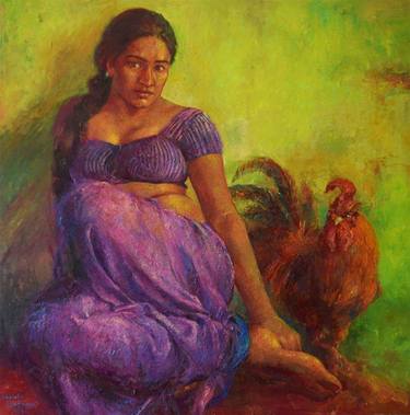 Print of Realism Culture Paintings by Shanaka Kulatunga