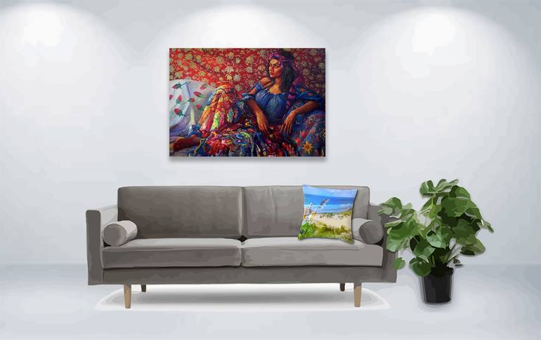 Original Realism Culture Painting by Shanaka Kulatunga