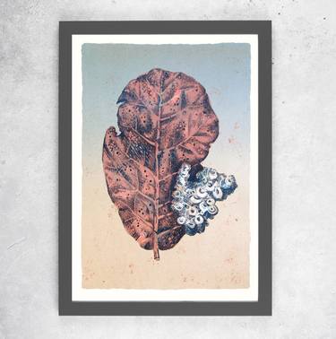 “Leaf and coral”. Lithography, edition of 16 prints thumb