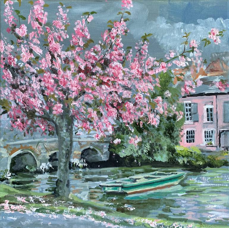 Original Impressionism Water Painting by Rachel Dittrich