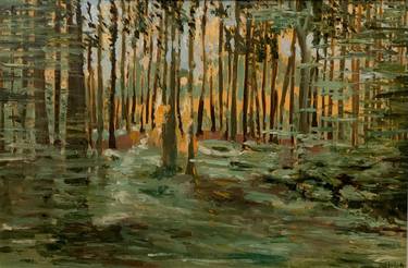 Original Impressionism Tree Paintings by Rachel Dittrich
